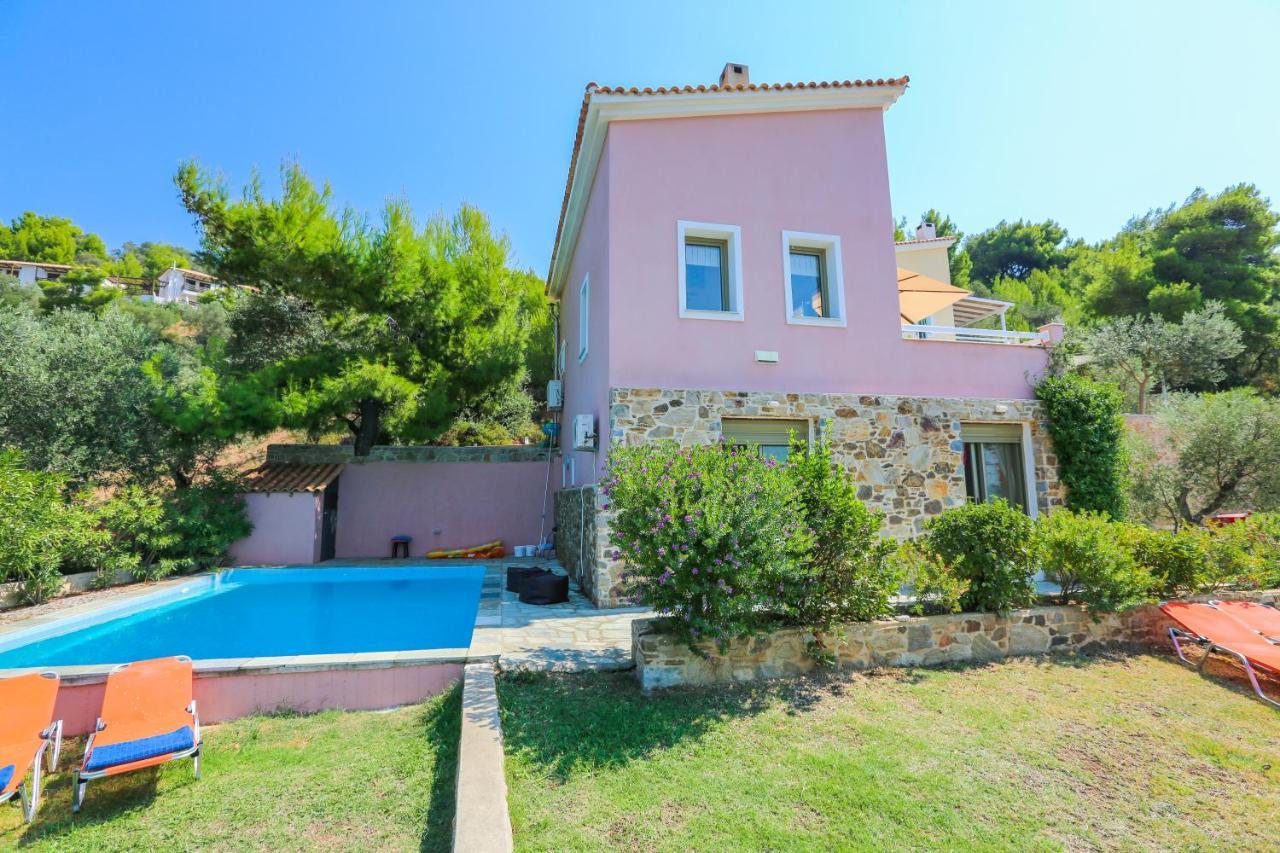 Skiathos Seaview Villa With Pool Punta Zewnętrze zdjęcie