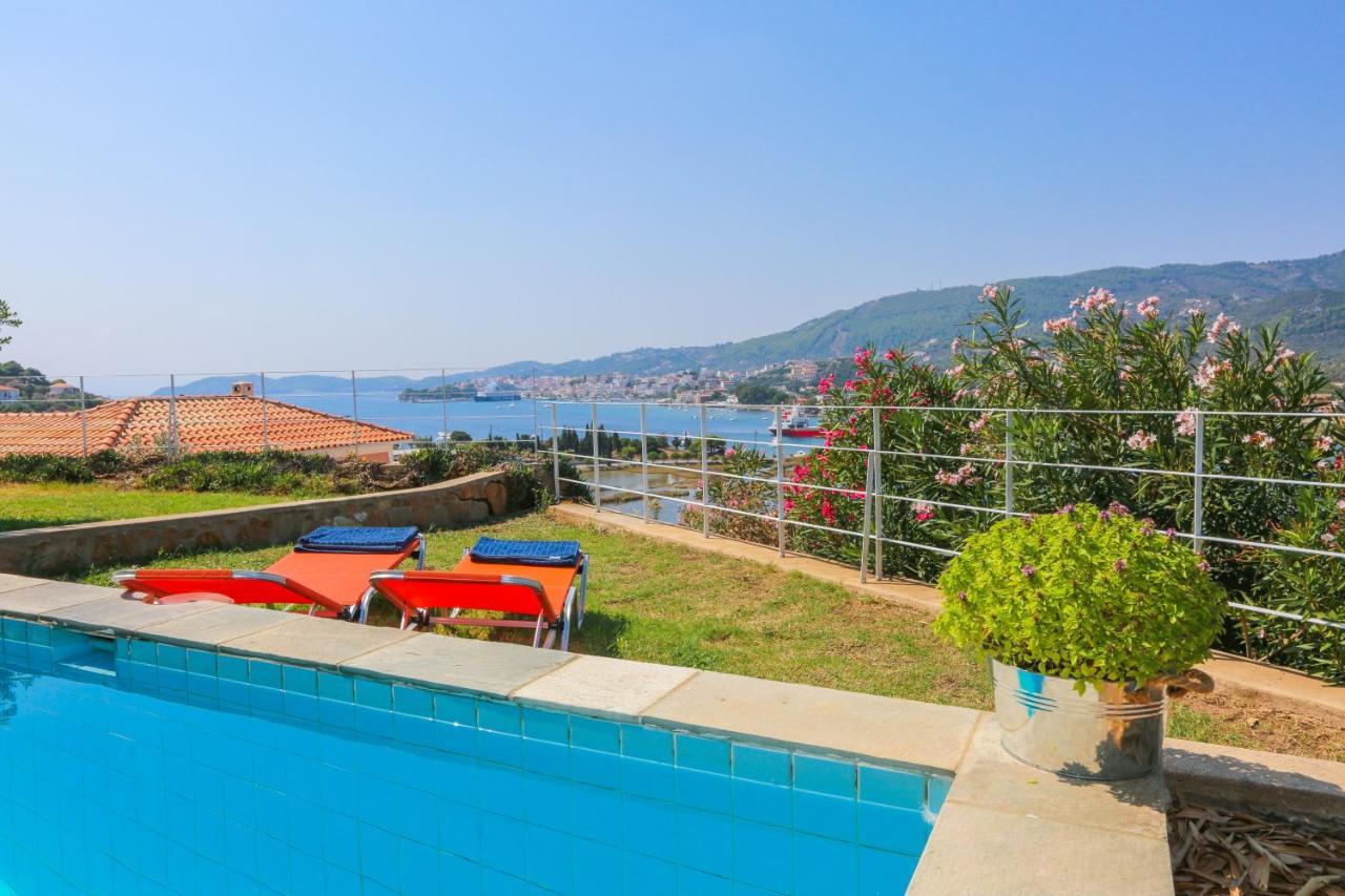 Skiathos Seaview Villa With Pool Punta Zewnętrze zdjęcie
