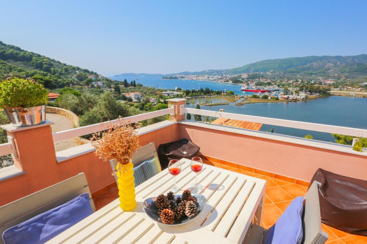Skiathos Seaview Villa With Pool Punta Zewnętrze zdjęcie