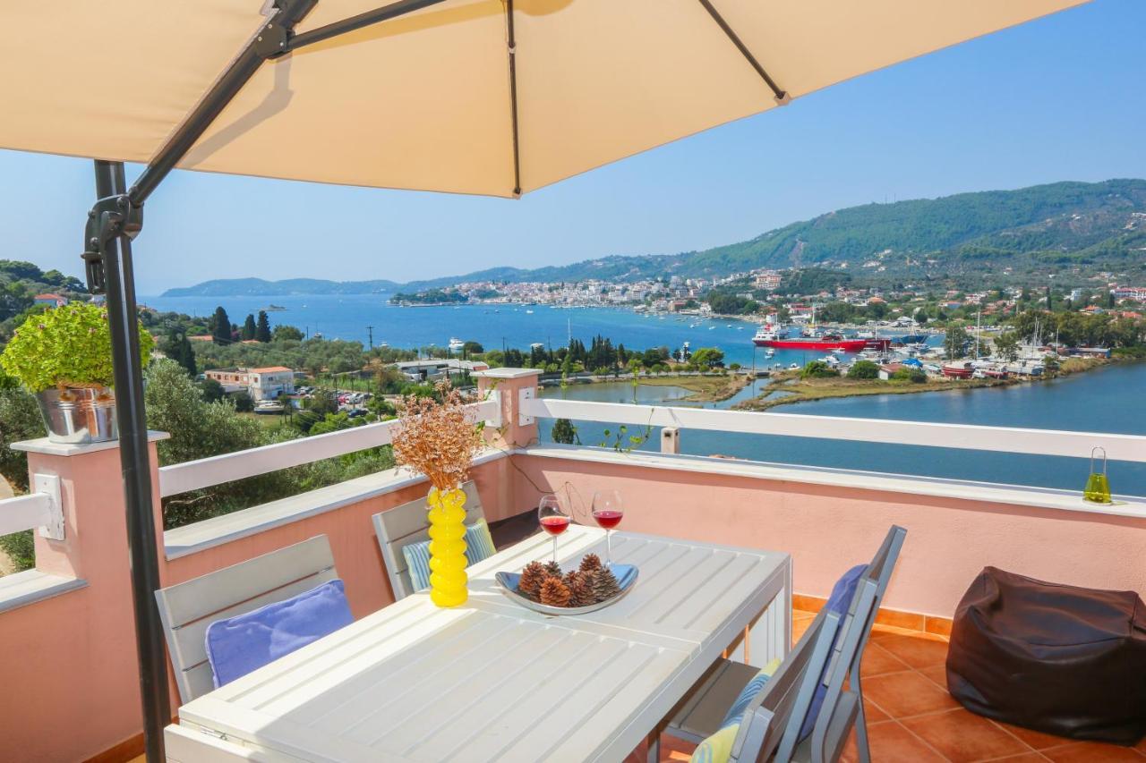 Skiathos Seaview Villa With Pool Punta Zewnętrze zdjęcie