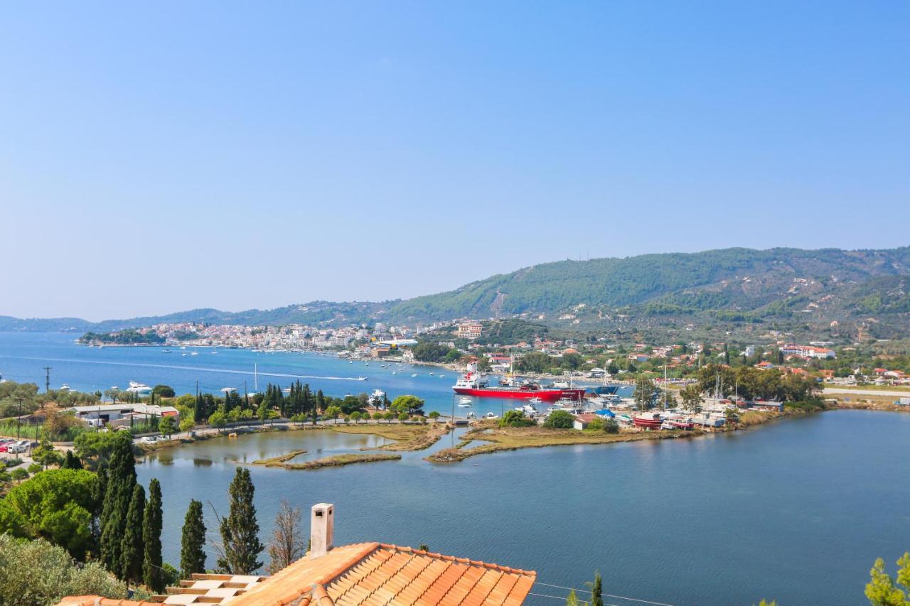 Skiathos Seaview Villa With Pool Punta Zewnętrze zdjęcie