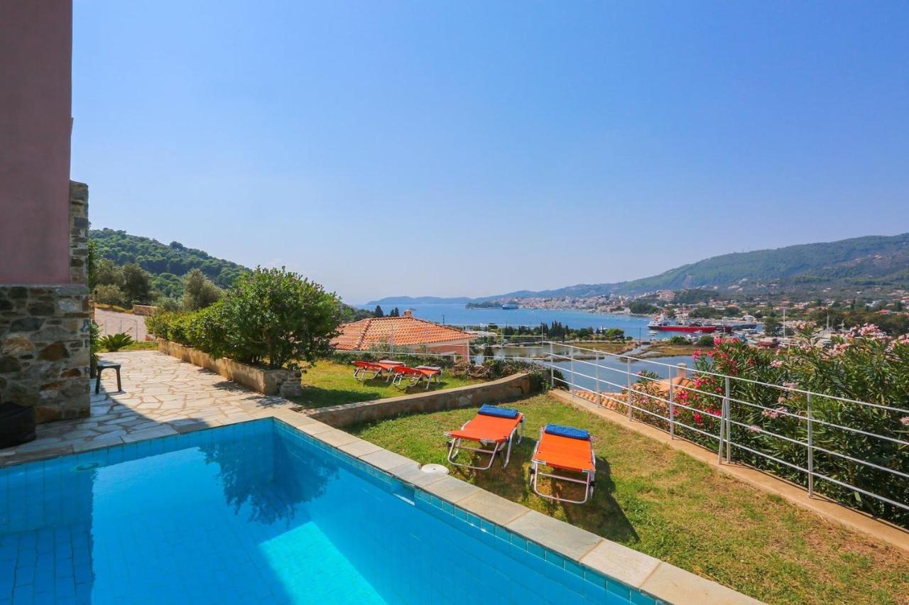 Skiathos Seaview Villa With Pool Punta Zewnętrze zdjęcie