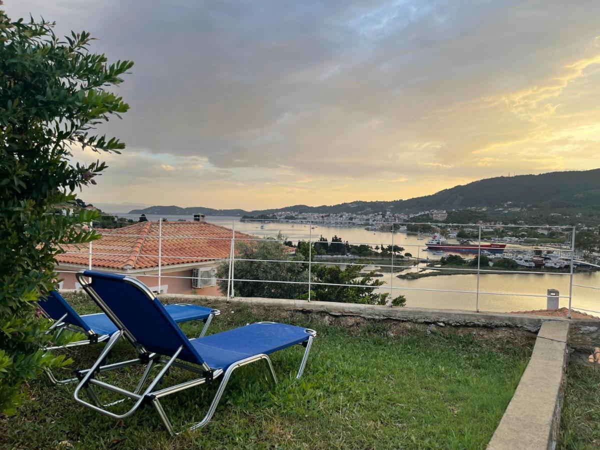 Skiathos Seaview Villa With Pool Punta Zewnętrze zdjęcie