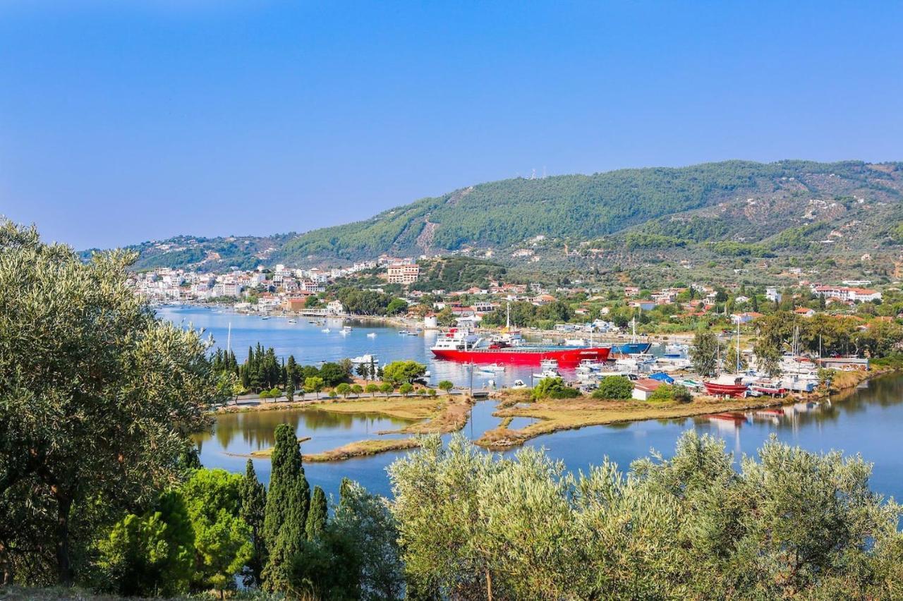 Skiathos Seaview Villa With Pool Punta Zewnętrze zdjęcie